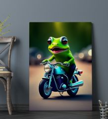 BK Gift Fantastic Tasarımlı Kanvas Tablo-35 30x50cm Ev Dekorasyonu, Ev Hediyesi