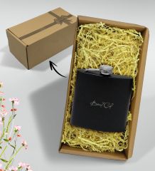BK Gift Hediye Kutulu Kişiye Özel Çelik Matara