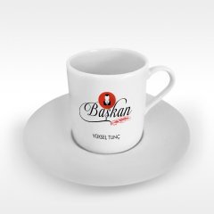 Kişiye Özel Mesleki Başkan Türk Kahvesi Fincanı - 2