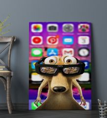 BK Gift Fantastic Tasarımlı Kanvas Tablo-34 70x100cm Ev Dekorasyonu, Ev Hediyesi
