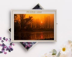 BK Home Yağlıboya Tasarımlı 1000 Parça Profesyonel Puzzle-21