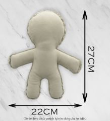 BK Gift Kişiye Özel Fotoğraflı 3’lü Yılbaşı Aile Bebek Yastık Seti-1