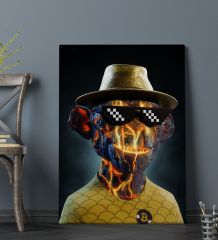 BK Gift Fantastic Tasarımlı Kanvas Tablo-31 70x100cm Ev Dekorasyonu, Ev Hediyesi