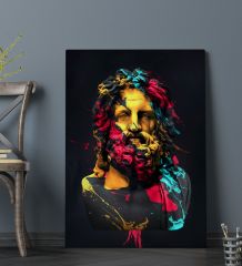 BK Gift Fantastic Tasarımlı Kanvas Tablo-29 30x50cm Ev Dekorasyonu, Ev Hediyesi