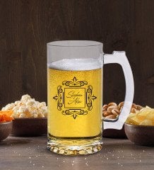 Kişiye Özel İsimli Bira Bardağı