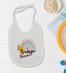 BK Kids Trakya Kızçesi Tasarımlı Bebek Body Zıbın ve Mama Önlüğü Hediye Seti - Model 1