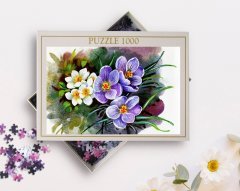 BK Home Yağlıboya Tasarımlı 1000 Parça Profesyonel Puzzle-12