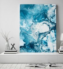 BK Gift Suluboya Tasarımlı Kanvas Tablo 50x70cm-1