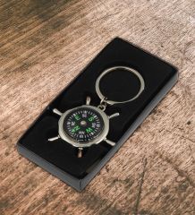 BK Gift Kişiye Özel İsimli 2001 Pusulalı Metal Anahtarlık
