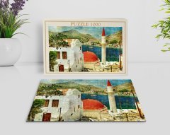 BK Home Yağlıboya Tasarımlı 1000 Parça Profesyonel Puzzle-6