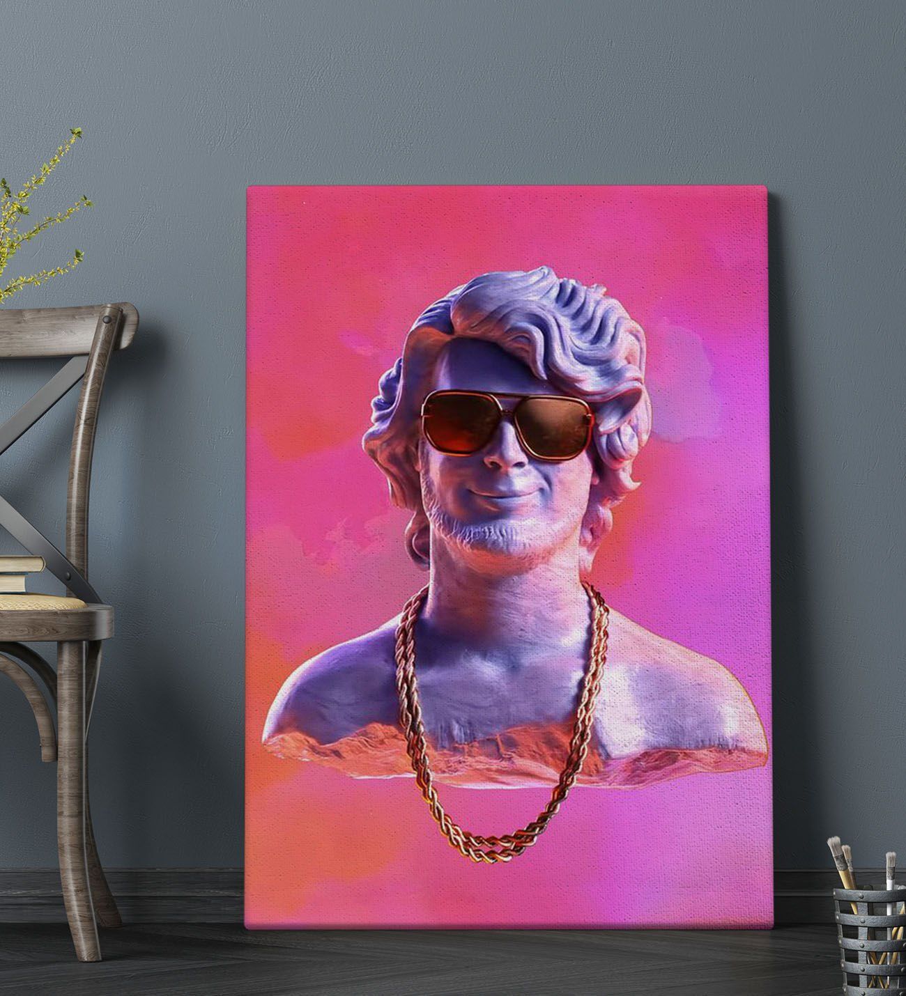 BK Gift Fantastic Tasarımlı Kanvas Tablo-26 30x50cm Ev Dekorasyonu, Ev Hediyesi