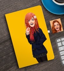 Kişiye Özel Animasyon Bebek Karikatürlü Defter-3B
