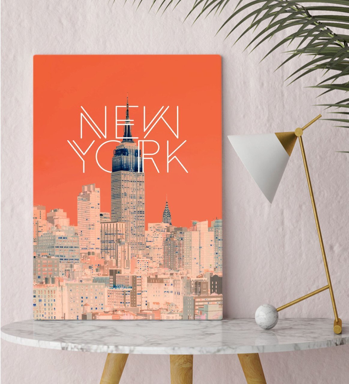 BK Gift New York Tasarımlı Kanvas Tablo 30x50cm-1