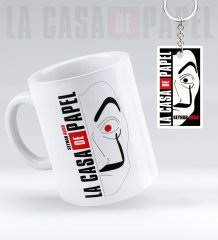 Kişiye Özel La Casa De Papel Kupa Anahtarlık Seti - 9