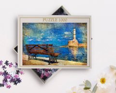 BK Home Yağlıboya Tasarımlı 1000 Parça Profesyonel Puzzle-1
