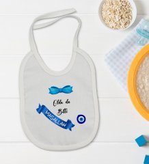 BK Kids Sünnet Tasarımlı Bebek Body Zıbın ve Mama Önlüğü Hediye Seti - Model 1