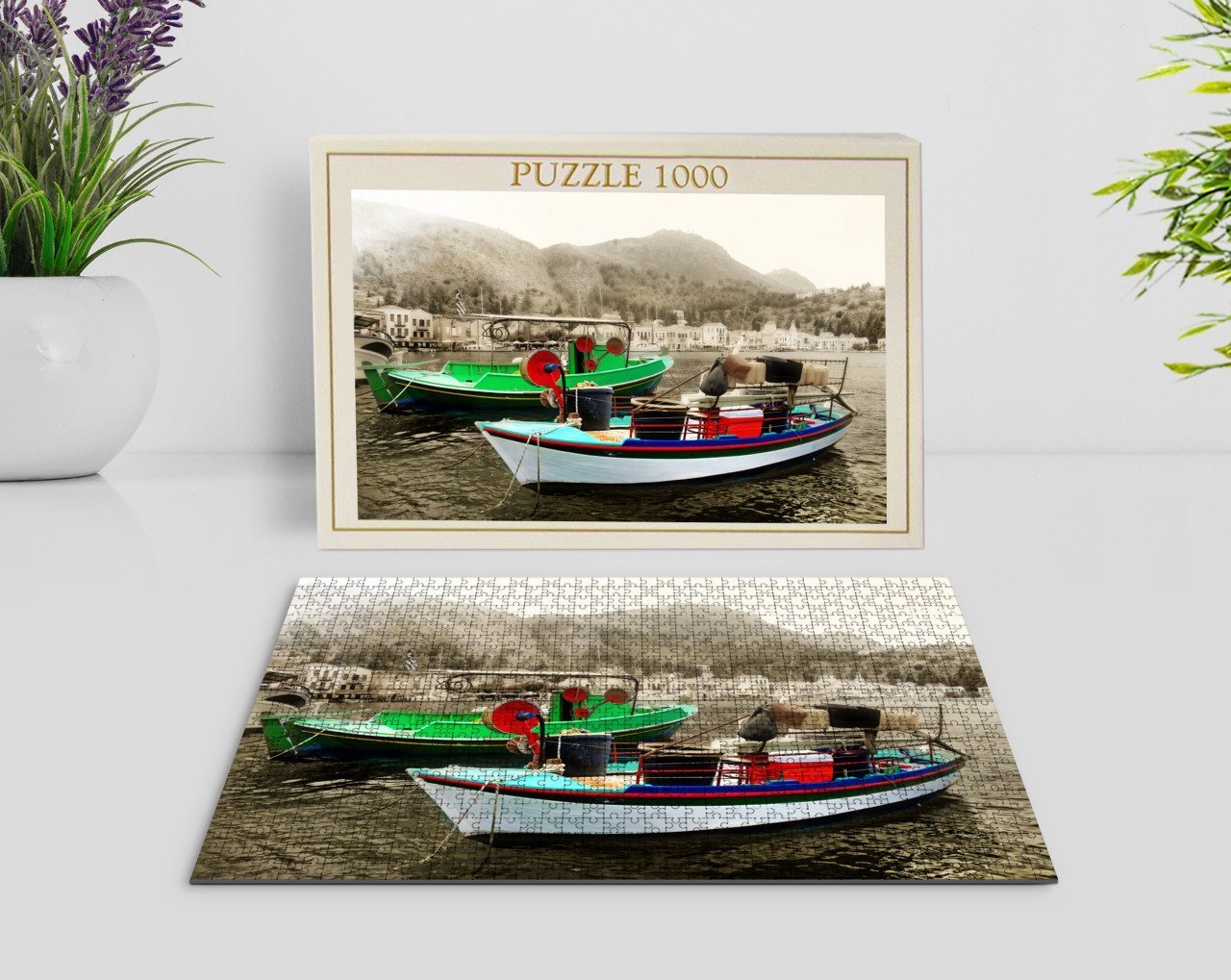 BK Home Manzara 1000 Parça Profesyonel Puzzle-16