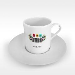 Kişiye Özel Mesleki Antrenör Türk Kahvesi Fincanı - 1