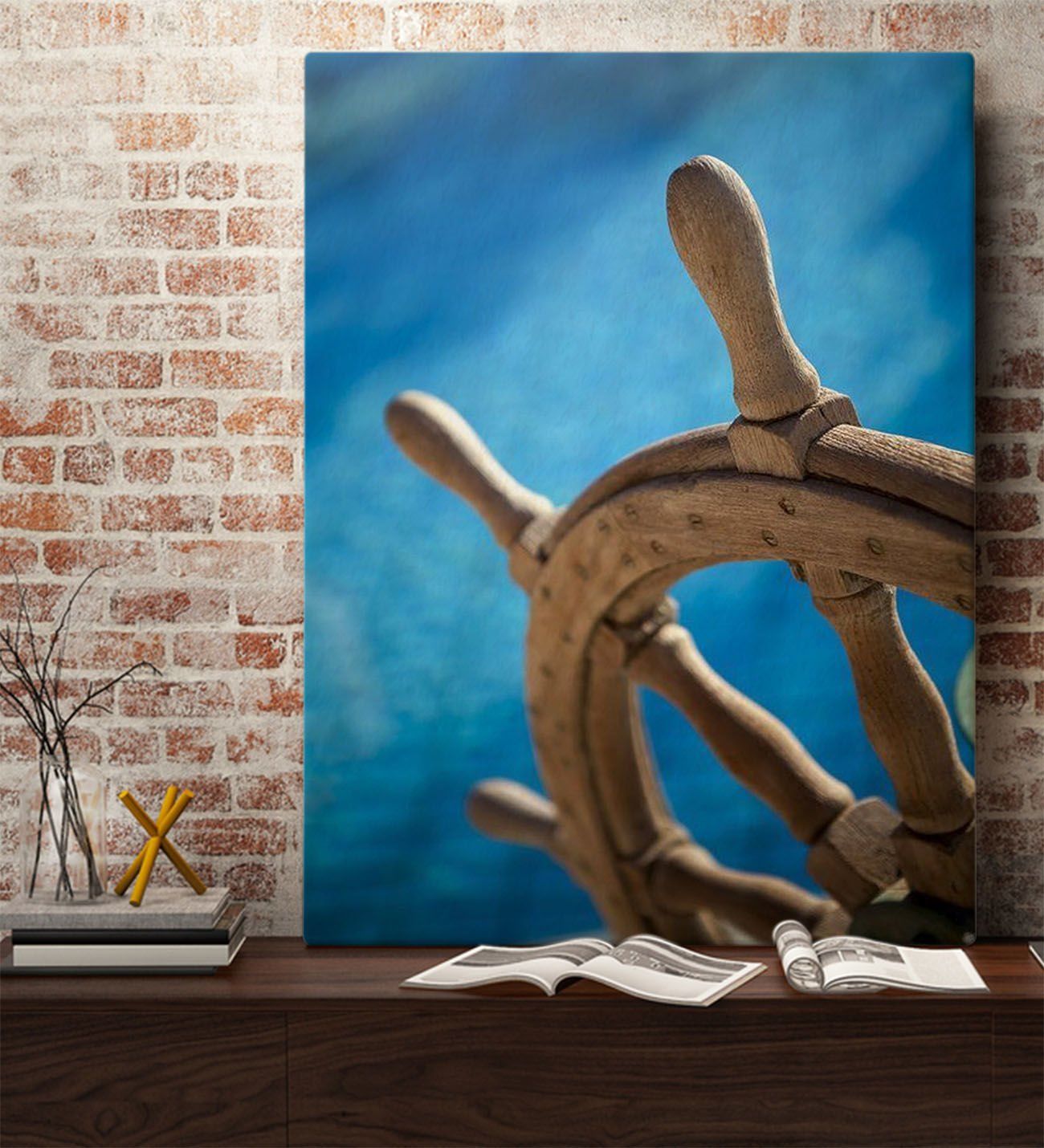 Bk Gift Fantastic Tasarımlı Kanvas Tablo-46 70X100CM Ev Dekorasyonu, Ev Hediyesi