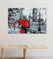 BK Gift Manzara Tasarımlı Kanvas Tablo 70x100cm-2