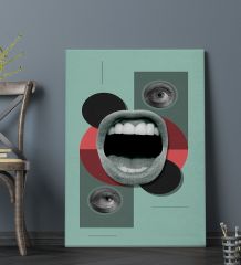 BK Gift Fantastic Tasarımlı Kanvas Tablo-23 70x100cm Ev Dekorasyonu, Ev Hediyesi