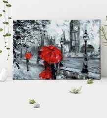 BK Gift Manzara Tasarımlı Kanvas Tablo 30x50cm-2