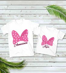 BK Gift 2’li Anne-Kız Kombin Tişört Seti-3, Anneye Hediye, Anneler Günü Hediyeleri