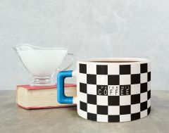BK Gift Kişiye Özel İsimli Mavi Kulplu Çay & Kahve Fincanı-16, Arkadaşa Hediye, Sevgiliye Hediye