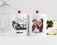 Kişiye Özel Babalar Günü Hediyesi Fotoğraflı Kupa Bardak-21