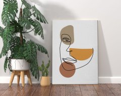 BK Home Color And Human Tasarımlı Kanvas Tablo 70x100cm-1