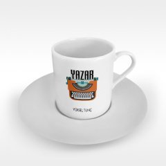 Kişiye Özel Mesleki Yazar Türk Kahvesi Fincanı - 2