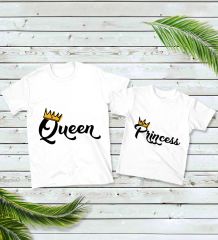 BK Gift 2’li Anne-Kız Kombin Tişört Seti-1, Anneye Hediye, Anneler Günü Hediyeleri