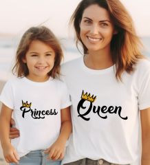 BK Gift 2’li Anne-Kız Kombin Tişört Seti-1, Anneye Hediye, Anneler Günü Hediyeleri