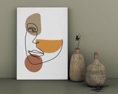 BK Home Color And Human Tasarımlı Kanvas Tablo 30x50cm-1
