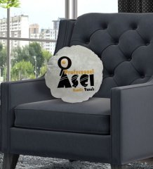 Kişiye Özel İsimli Profesyonel Aşçı Tasarımlı Yuvarlak Dekoratif Kırlent Yastık-1