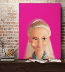 Bk Gift Fantastic Tasarımlı Kanvas Tablo-43 70X100CM Ev Dekorasyonu, Ev Hediyesi