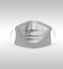 Mask Tasarımlı Yıkanabilir Maske