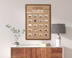 BK Home Coffee Tasarımlı Kanvas Tablo 70x100cm-18