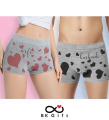 BK Gift Çiftlere Özel 2’li Boxer Seti, Sevgililer Günü Hediyesi, Yıl Dönümü Hediyesi, Doğum Günü Hediyesi-4