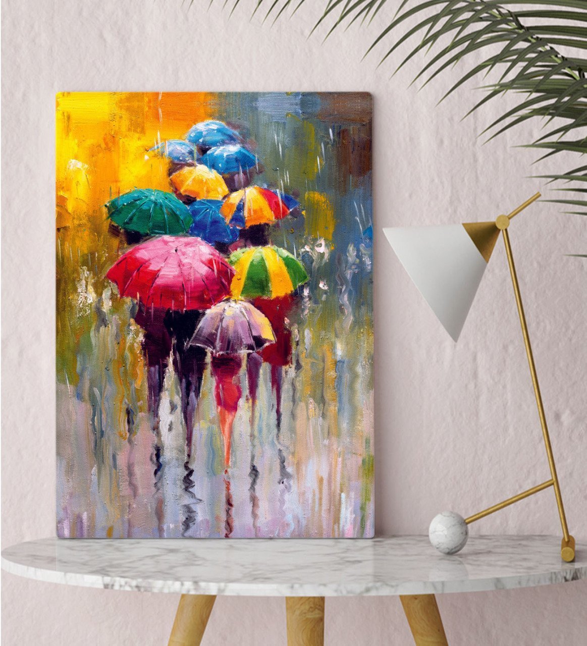 BK Gift İnsanlar Tasarımlı Kanvas Tablo 30x50cm-1