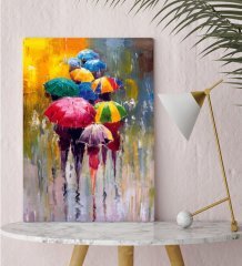 BK Gift İnsanlar Tasarımlı Kanvas Tablo 30x50cm-1