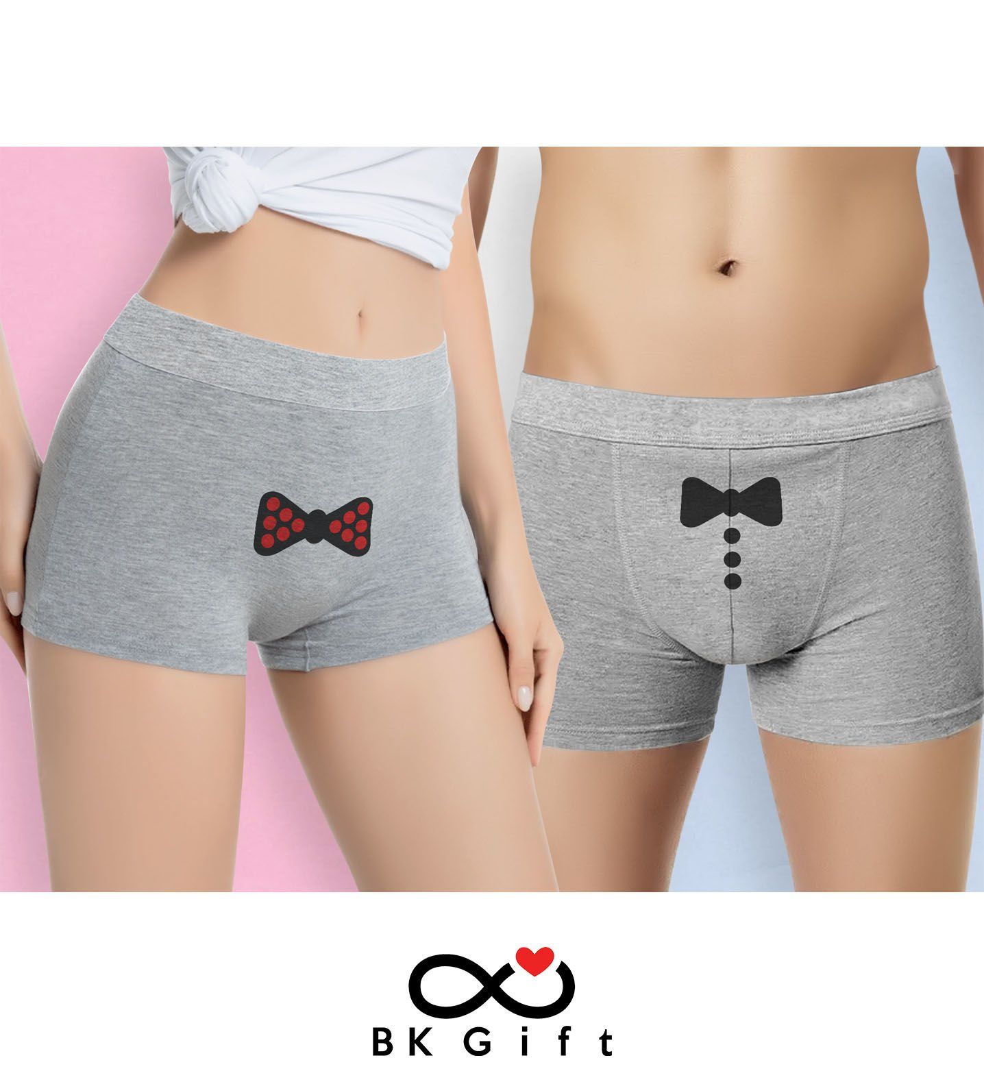 BK Gift Çiftlere Özel 2’li Boxer Seti, Sevgililer Günü Hediyesi, Yıl Dönümü Hediyesi, Doğum Günü Hediyesi-1