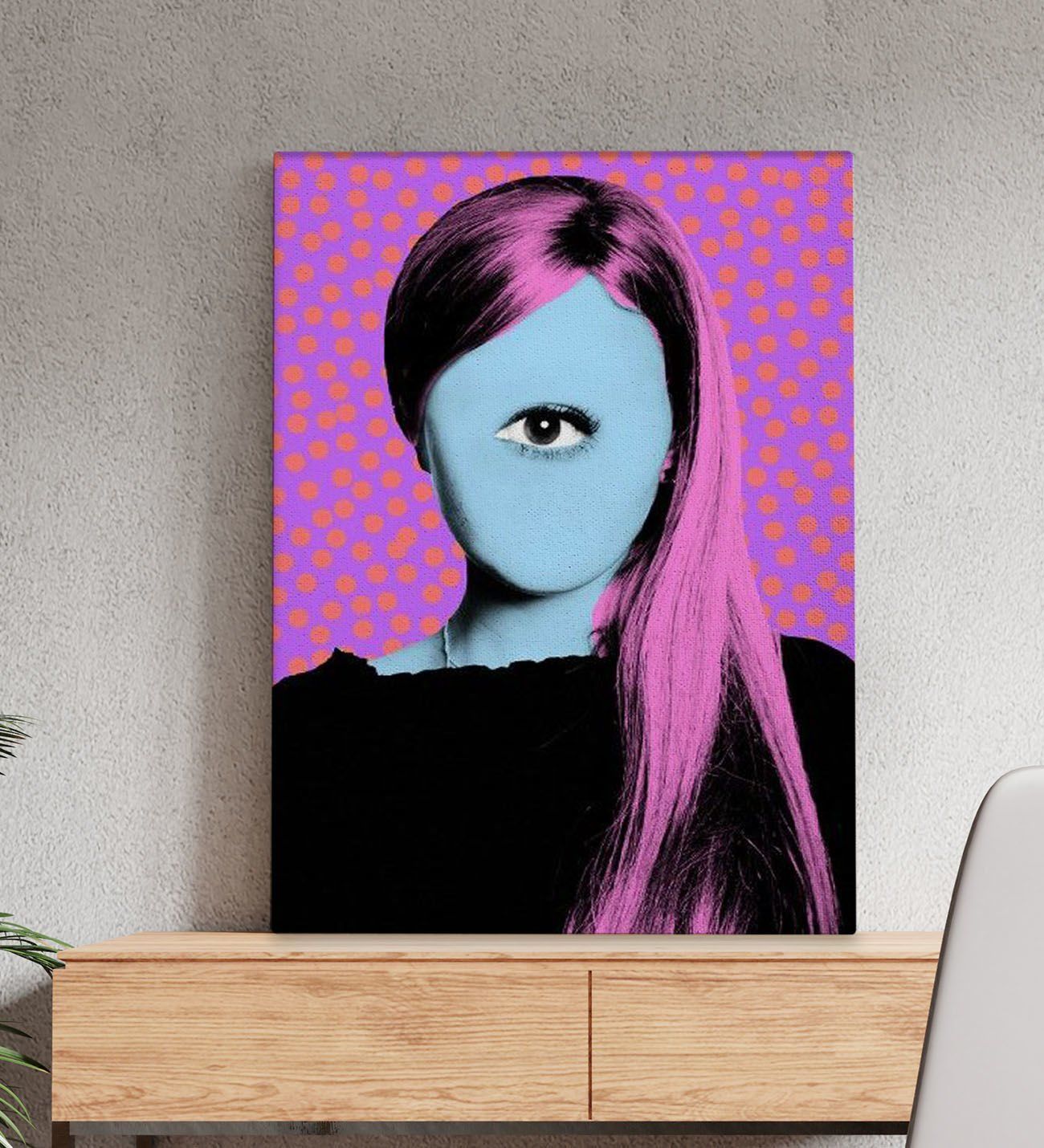 Bk Gift Fantastic Tasarımlı Kanvas Tablo-40 50X70CM Ev Dekorasyonu, Ev Hediyesi