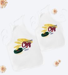 Kişiye Özel İkili Baba Oğul Mutfak Önlüğü Seti - 2