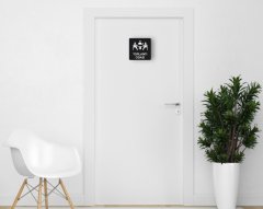 BK Home Toplantı Odası Kapı Yönlendirme Levhası