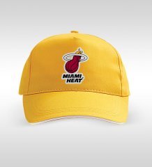 Miami Heat Cotton Sarı Şapka