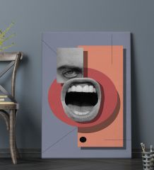 BK Gift Fantastic Tasarımlı Kanvas Tablo-15 50x70cm Ev Dekorasyonu, Ev Hediyesi