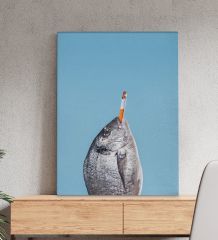 Bk Gift Fantastic Tasarımlı Kanvas Tablo-37 50X70CM Ev Dekorasyonu, Ev Hediyesi