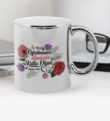 Kişiye Özel Öğretmenler Gününüz Kutlu Olsun Krom Kupa Bardak - 5