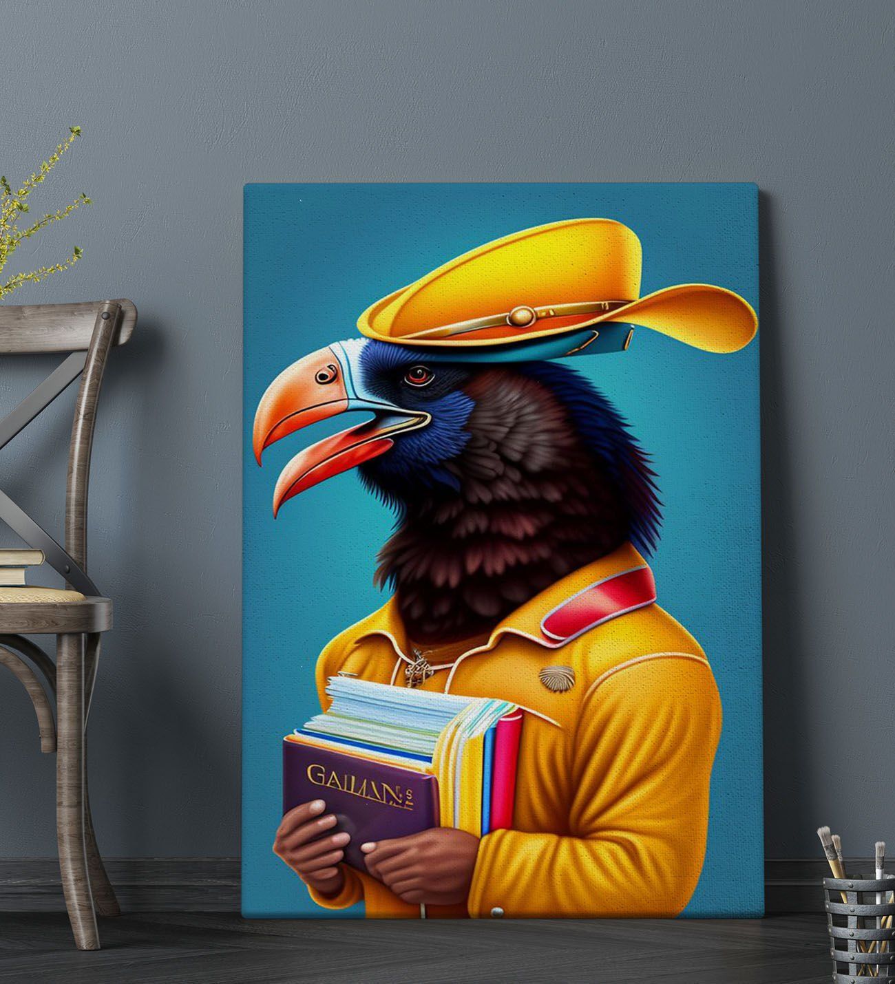 BK Gift Fantastic Tasarımlı Kanvas Tablo-14 50x70cm Ev Dekorasyonu, Ev Hediyesi